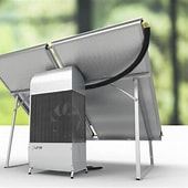 A solar cooling system A solar cooling system